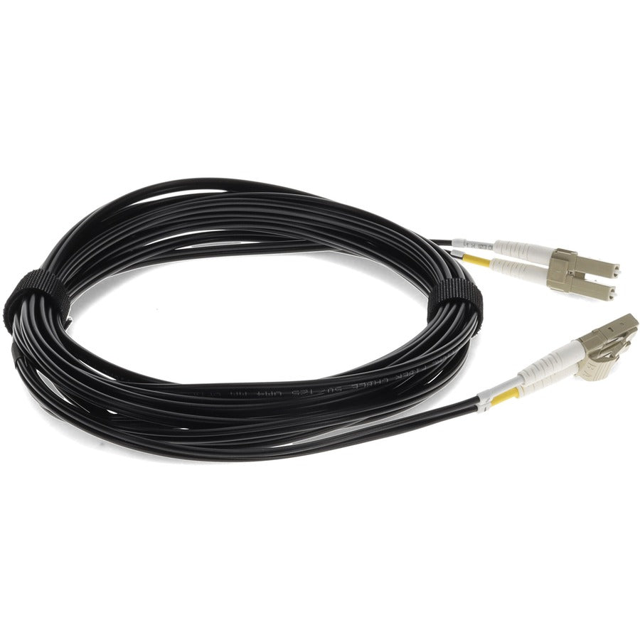 Addon Networks Add-Lc-Lc-1M5Om4-Bk Fibre Optic Cable 1 M Ofnr Om4 Black