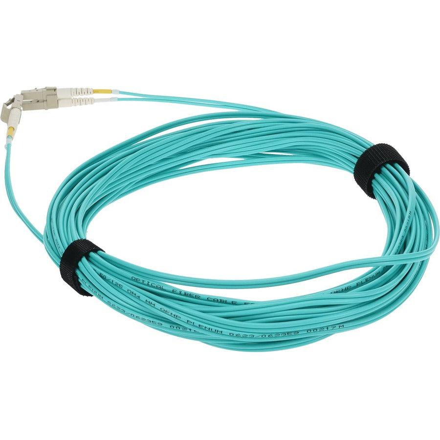 Addon Networks Add-Lc-Lc-2M5Om3P Fibre Optic Cable 2 M Om3 Aqua Colour