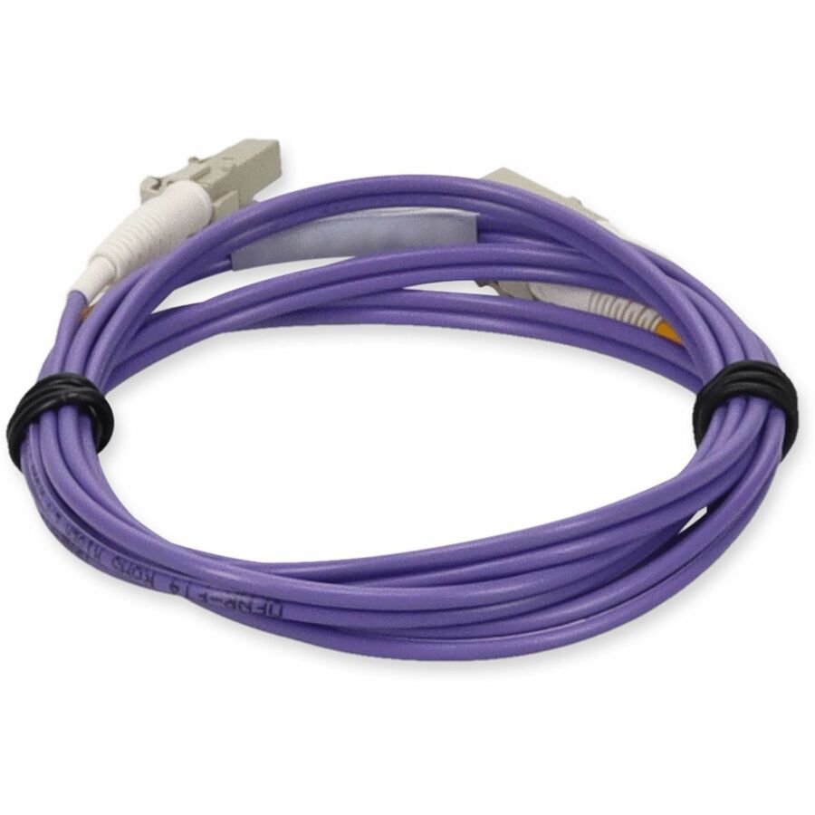 Addon Networks Add-Lc-Lc-2M6Mmf-Pe Fibre Optic Cable 2 M Om1 Purple