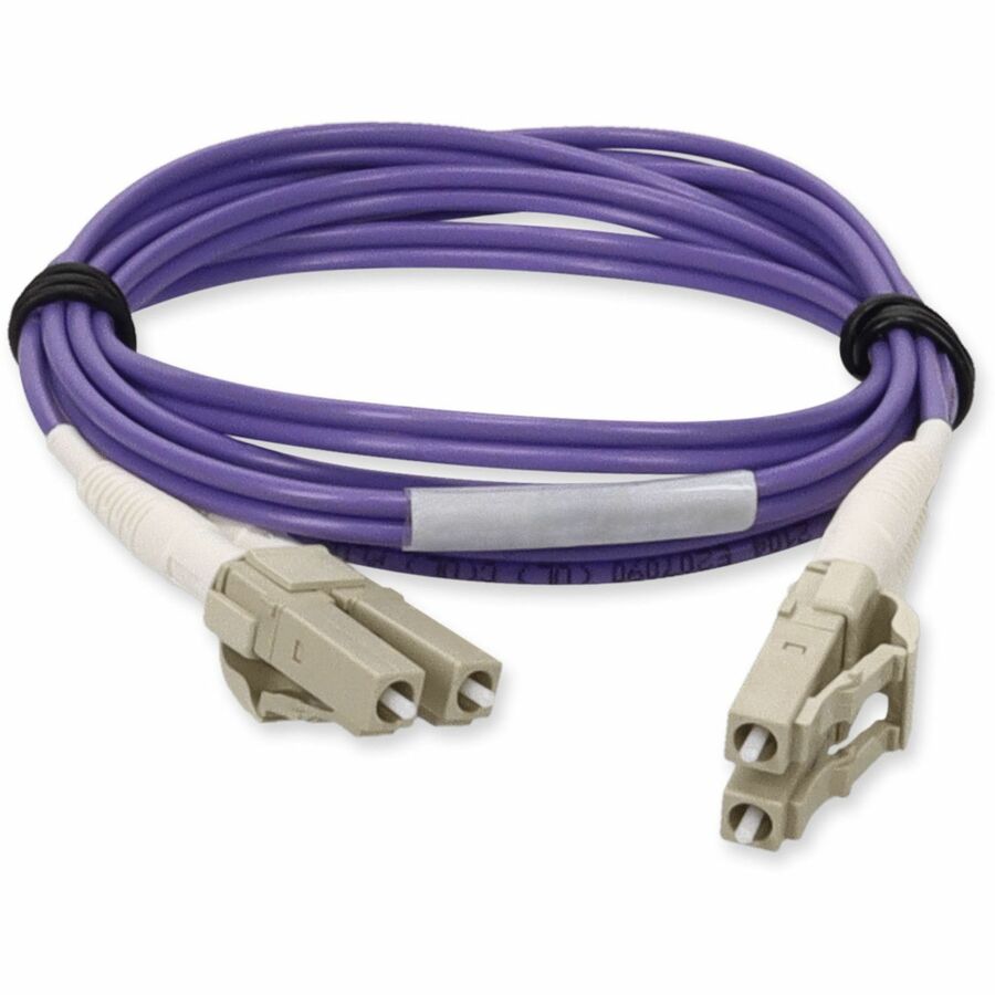 Addon Networks Add-Lc-Lc-2M6Mmf-Pe Fibre Optic Cable 2 M Om1 Purple
