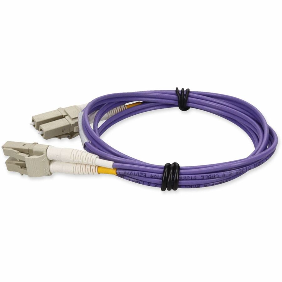 Addon Networks Add-Lc-Lc-2M6Mmf-Pe Fibre Optic Cable 2 M Om1 Purple