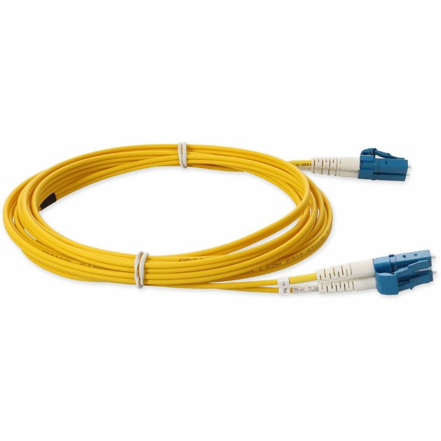 Addon Networks Add-Lc-Lc-2M9Smfp Fibre Optic Cable 2 M Ofnr Os2 Yellow
