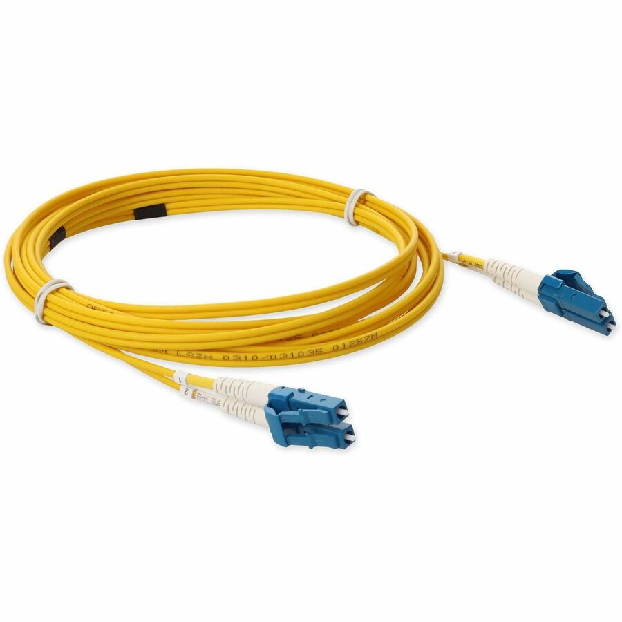 Addon Networks Add-Lc-Lc-2M9Smfp Fibre Optic Cable 2 M Ofnr Os2 Yellow