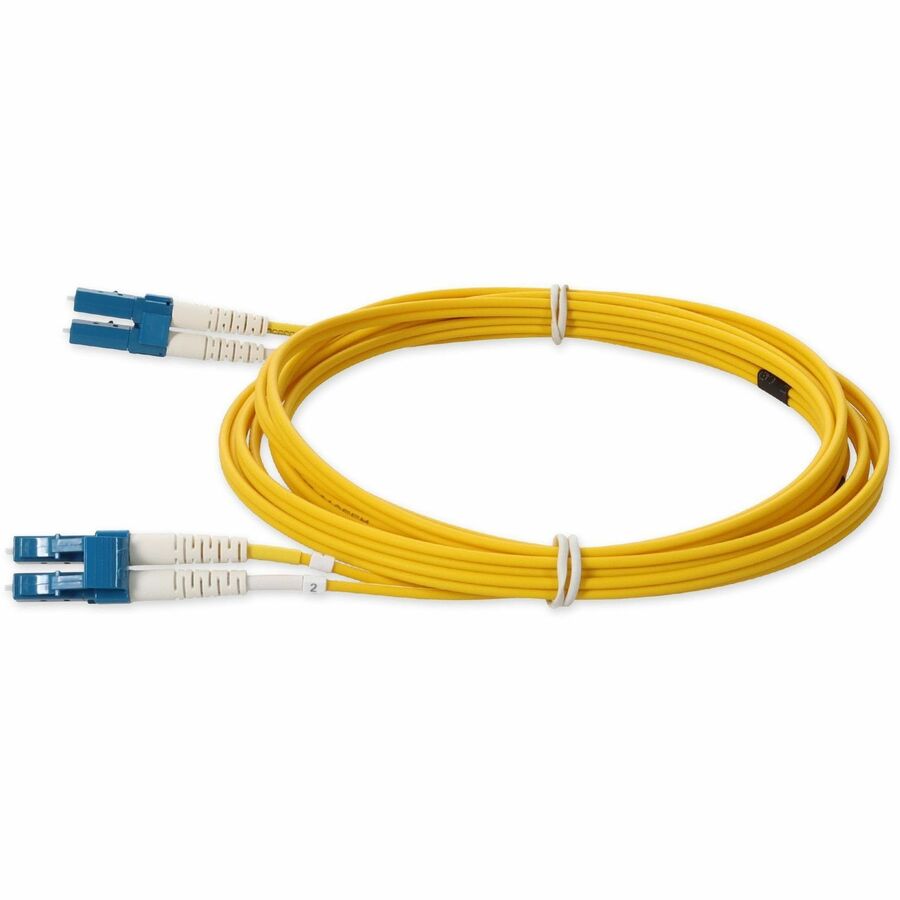 Addon Networks Add-Lc-Lc-2M9Smfp Fibre Optic Cable 2 M Ofnr Os2 Yellow