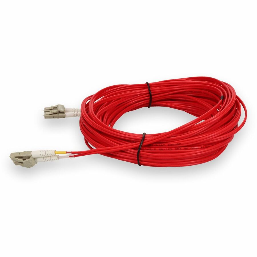 Addon Networks Add-Lc-Lc-30M5Om4-Rd Fibre Optic Cable 30 M Cmr Om4 Red