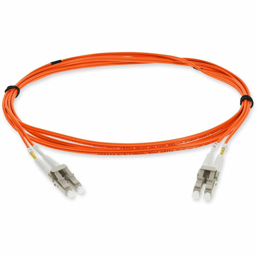 Addon Networks Add-Lc-Lc-3M5Om4-Oe Fibre Optic Cable 3 M Lomm Om4 Orange
