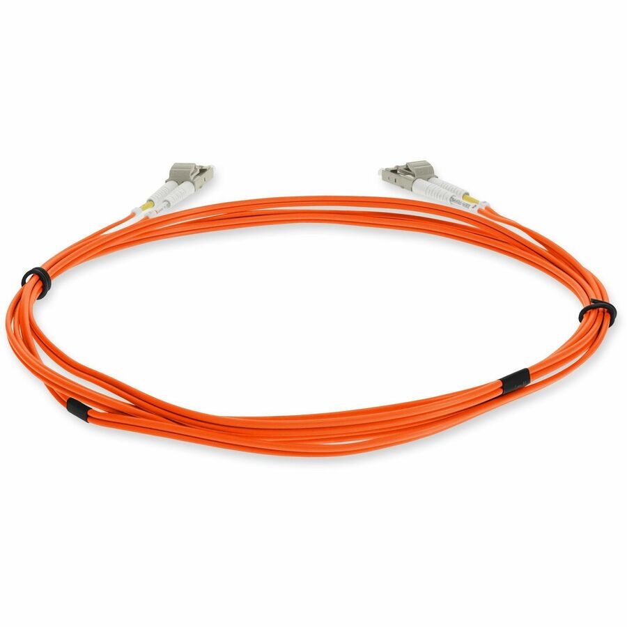Addon Networks Add-Lc-Lc-3M5Om4-Oe-Taa Fibre Optic Cable 3 M Lomm Om4 Orange