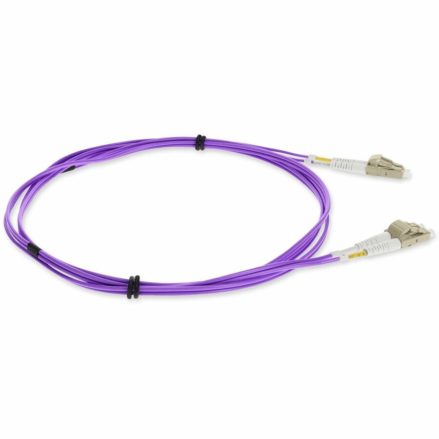 Addon Networks Add-Lc-Lc-3M5Om4-Vt Fibre Optic Cable 3 M Lomm Om4 Violet