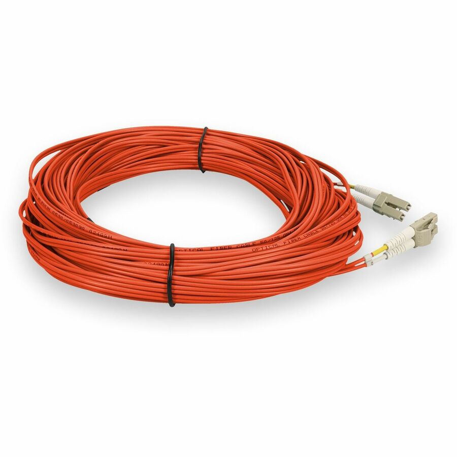 Addon Networks Add-Lc-Lc-50M5Om4P-Oe Fibre Optic Cable 50 M Om4 Orange