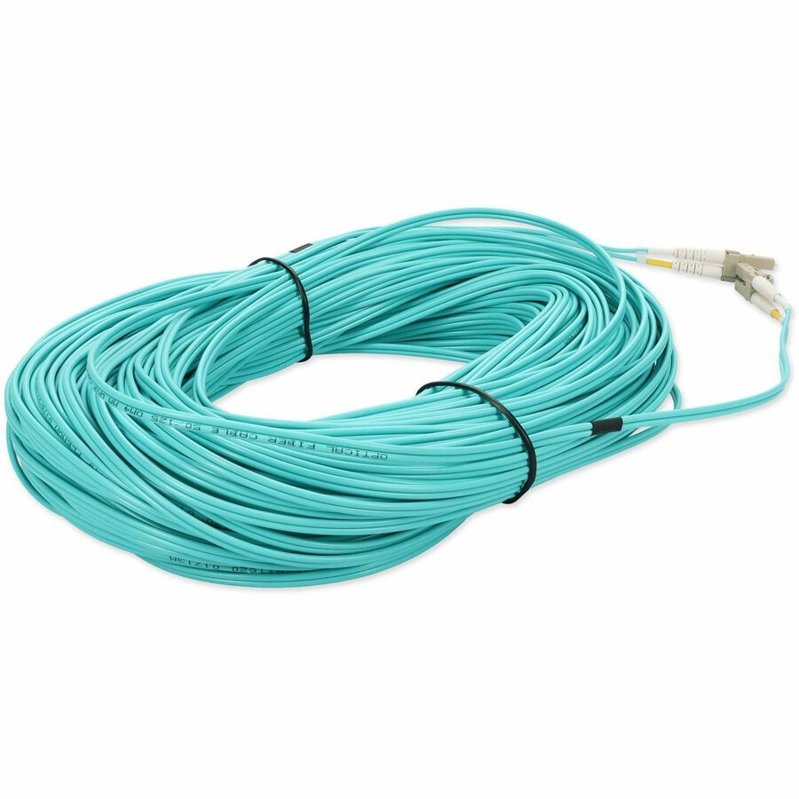 Addon Networks Add-Lc-Lc-51M5Om4P Fibre Optic Cable 51 M Ofnr Os2 Aqua Colour