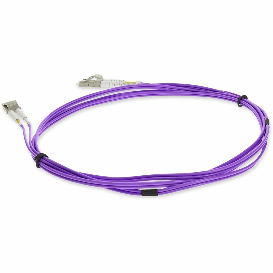 Addon Networks Add-Lc-Lc-5M5Om4-Vt Fibre Optic Cable 5 M Ofnr Om4 Violet