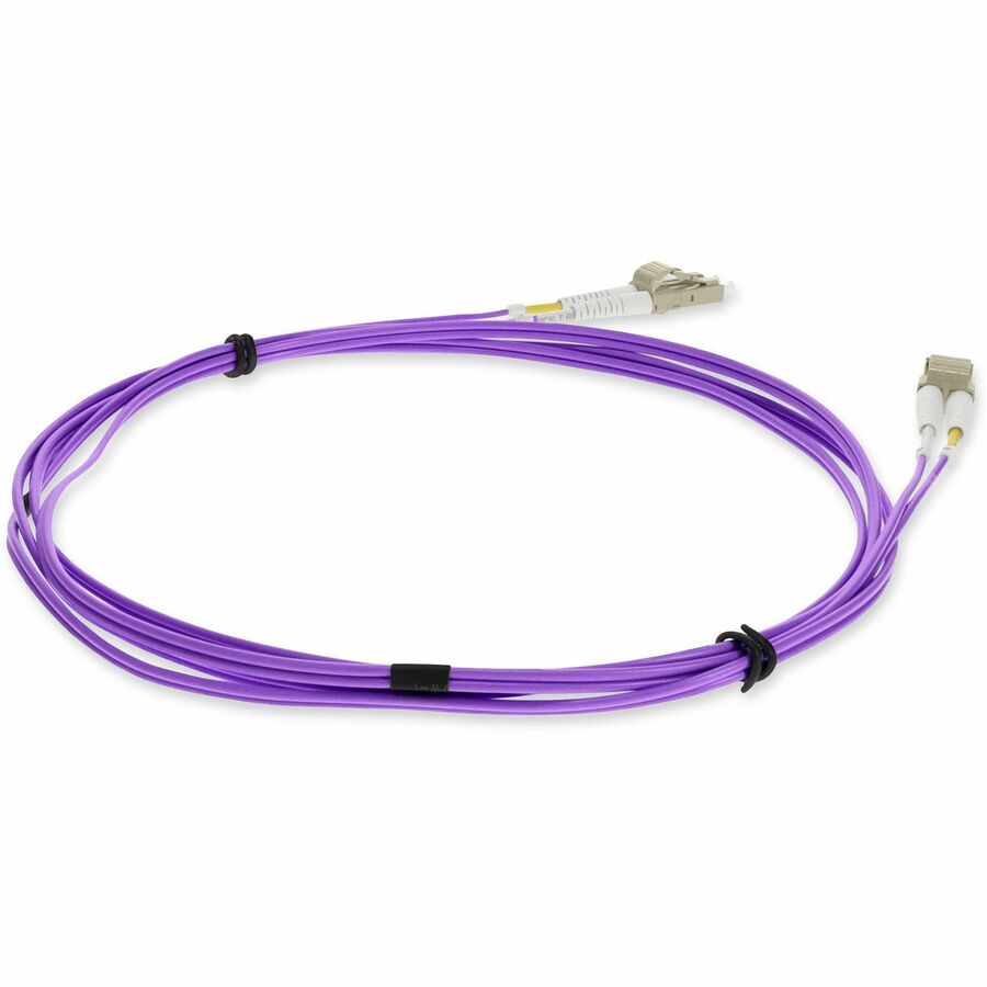 Addon Networks Add-Lc-Lc-5M5Om4-Vt Fibre Optic Cable 5 M Ofnr Om4 Violet