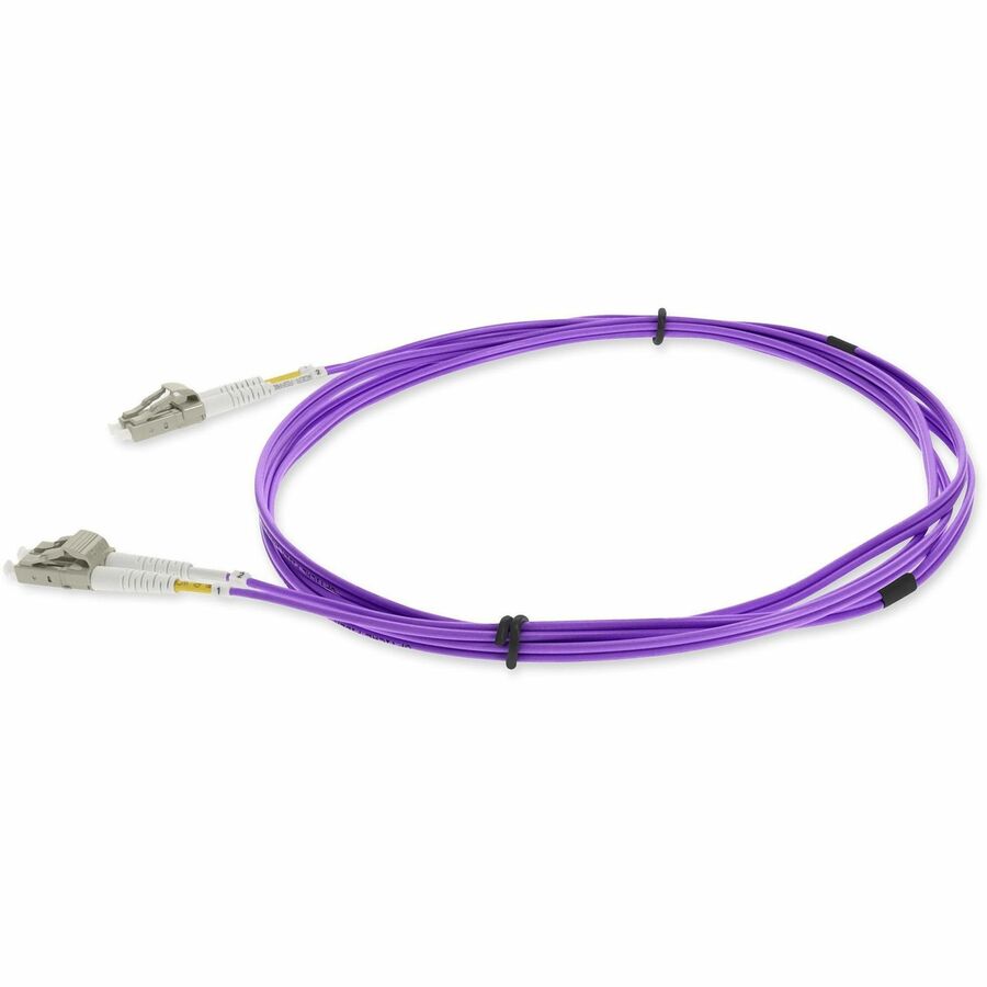 Addon Networks Add-Lc-Lc-5M5Om4-Vt Fibre Optic Cable 5 M Ofnr Om4 Violet