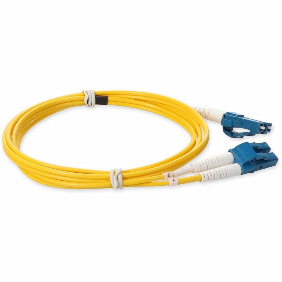 Addon Networks Add-Lc-Lc-7M9Smfp Fibre Optic Cable 7 M Ofnr Os2 Yellow