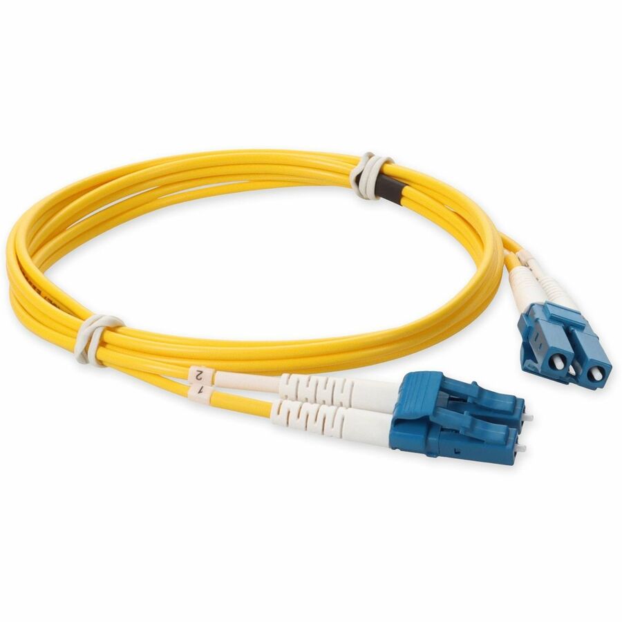 Addon Networks Add-Lc-Lc-7M9Smfp Fibre Optic Cable 7 M Ofnr Os2 Yellow