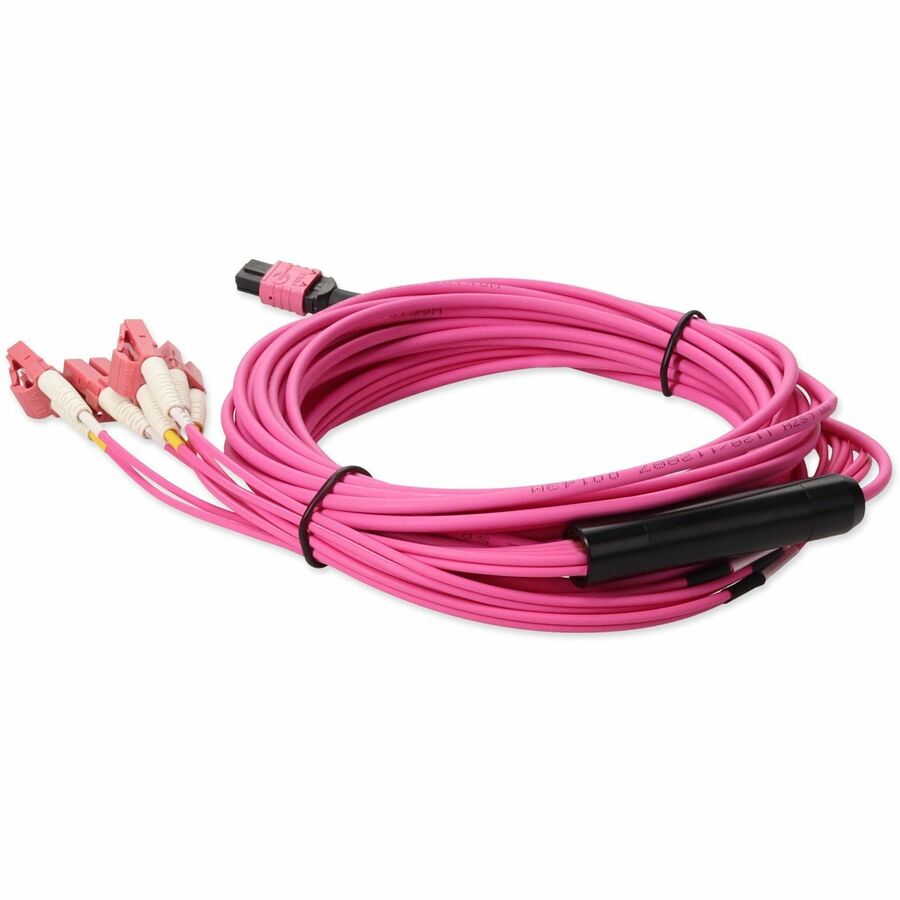 Addon Networks Add-Mpo-4Lc7M5Om4Lz-Ma Fibre Optic Cable 7 M 8X Lc Ofnr Om4 Yellow