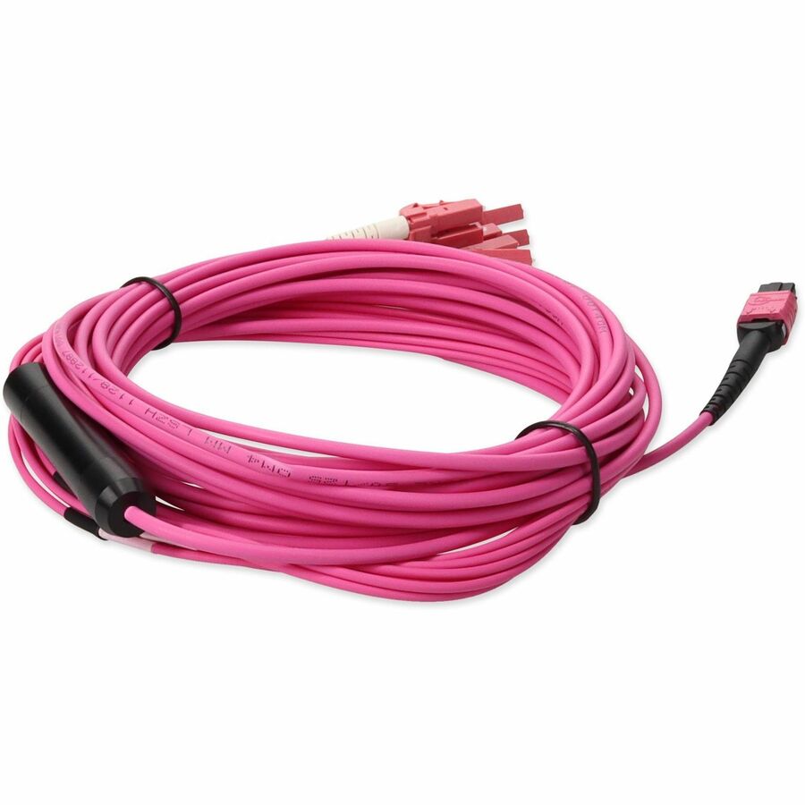 Addon Networks Add-Mpo-4Lc7M5Om4Lz-Ma Fibre Optic Cable 7 M 8X Lc Ofnr Om4 Yellow