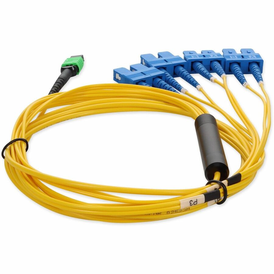 Addon Networks Add-Mpo-4Sc10M9Smf Fibre Optic Cable 10 M Sc Os2 Yellow