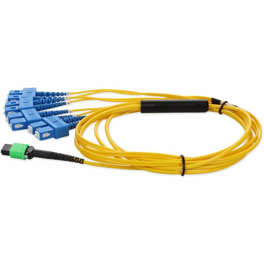 Addon Networks Add-Mpo-4Sc10M9Smf Fibre Optic Cable 10 M Sc Os2 Yellow