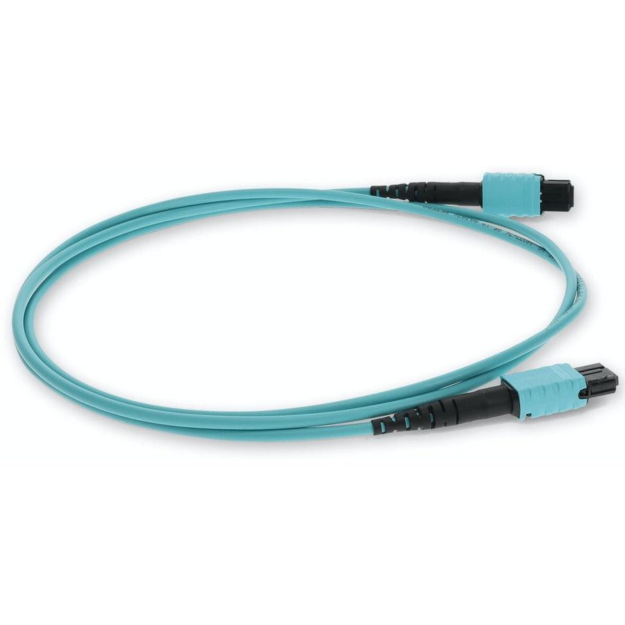 Addon Networks Add-Mpompo-Fm-2M5Om4 Fibre Optic Cable 2 M Mpo Om4 Aqua Colour