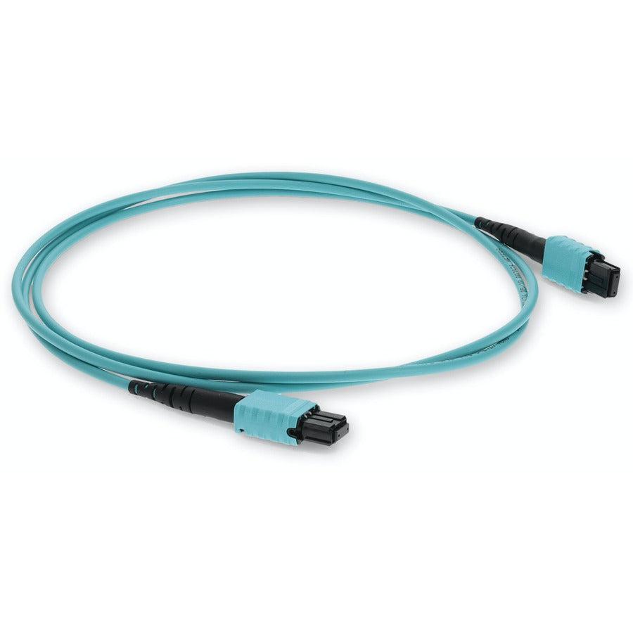 Addon Networks Add-Mpompo-Fm-2M5Om4 Fibre Optic Cable 2 M Mpo Om4 Aqua Colour
