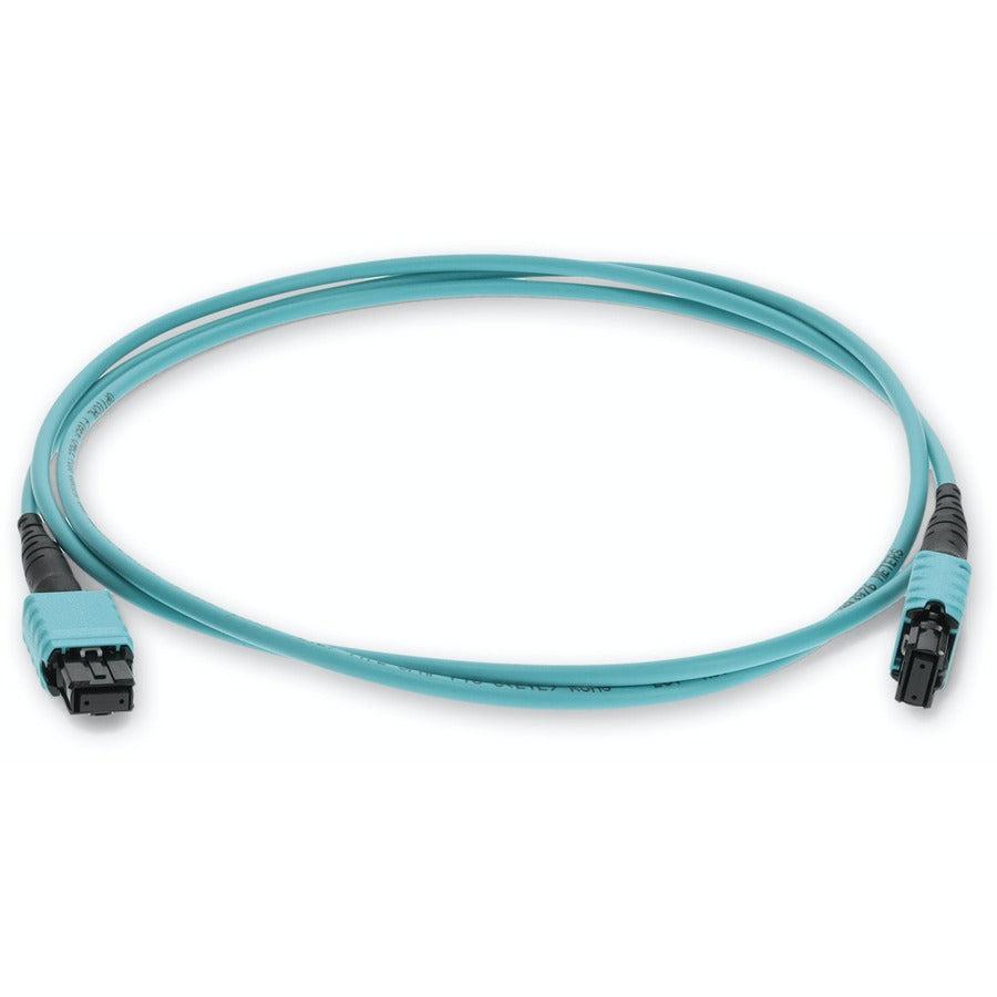 Addon Networks Add-Mpompo-Fm-2M5Om4 Fibre Optic Cable 2 M Mpo Om4 Aqua Colour