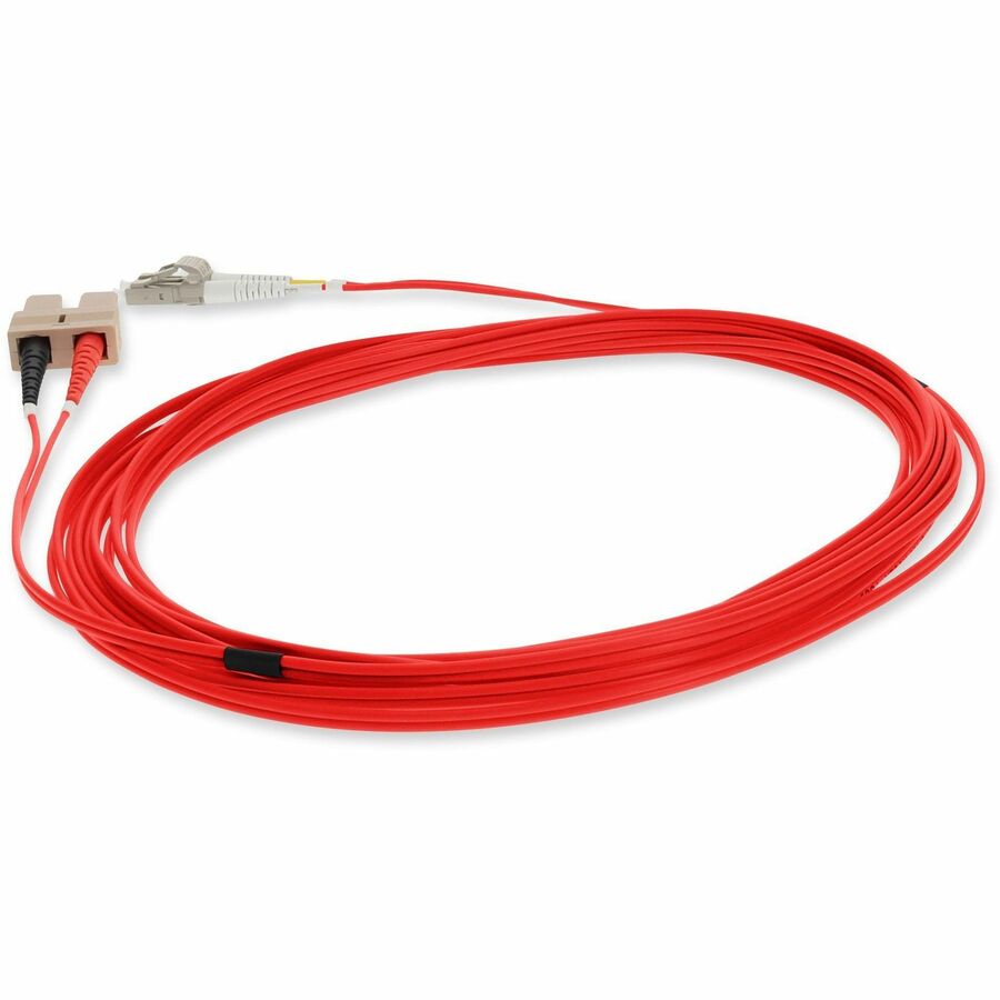 Addon Networks Add-Sc-Lc-10M6Mmf-Rd Fibre Optic Cable 10 M Ofnr Om1 Red
