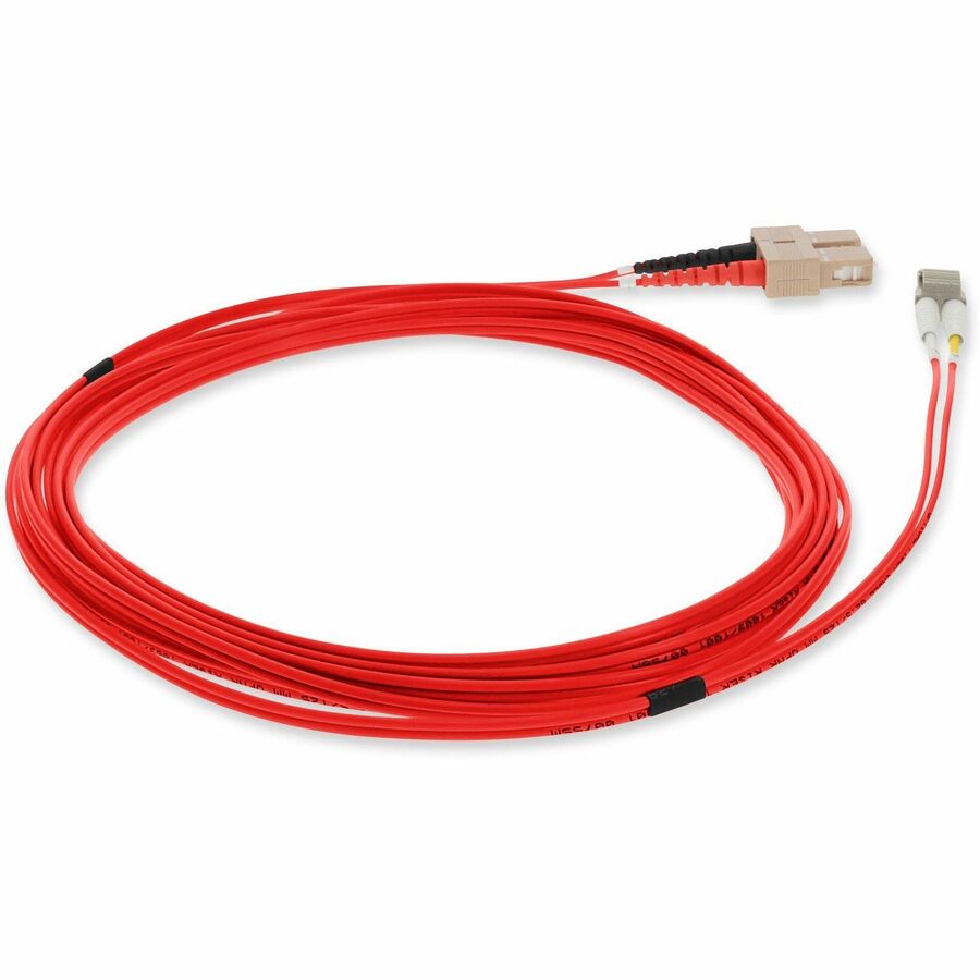 Addon Networks Add-Sc-Lc-10M6Mmf-Rd Fibre Optic Cable 10 M Ofnr Om1 Red
