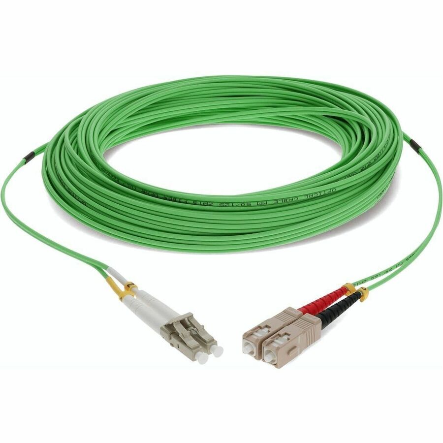Addon Networks Add-Sc-Lc-20M5Om4-Gn Fibre Optic Cable 20 M Lomm Om4 Green