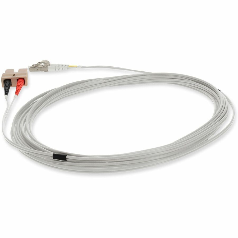 Addon Networks Add-Sc-Lc-2M6Mmf-Gy Fibre Optic Cable 2 M Ofnr Om1 Grey