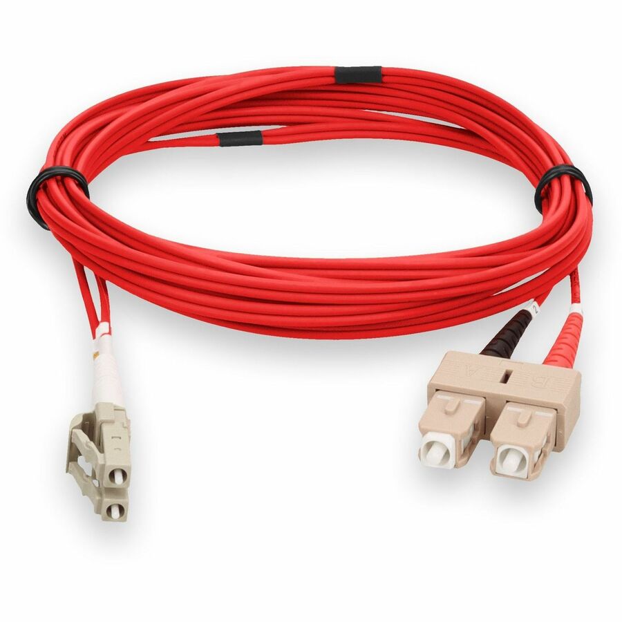 Addon Networks Add-Sc-Lc-3M6Mmflz-Rd-Taa Fibre Optic Cable 3 M Om1 Red
