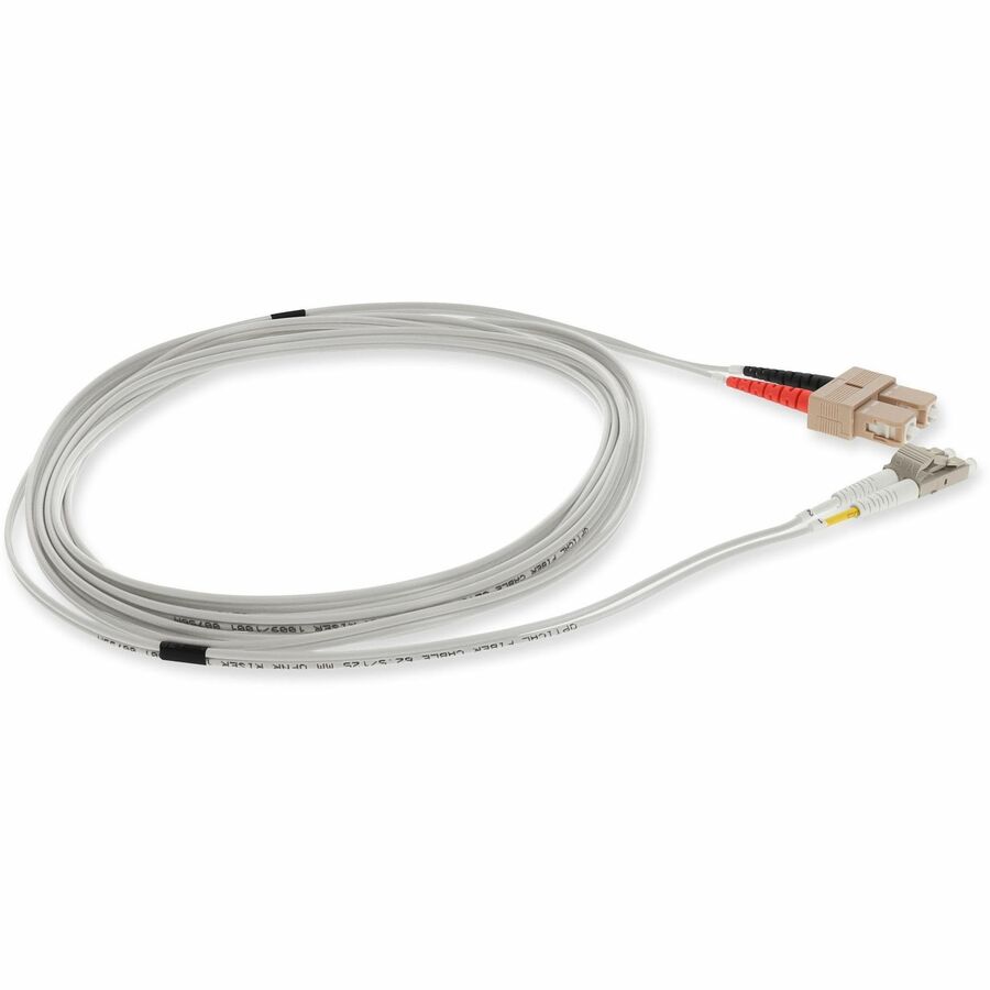 Addon Networks Add-Sc-Lc-5M6Mmf-Gy Fibre Optic Cable 5 M 2X Lc 2X Sc Ofnr Om1 Grey
