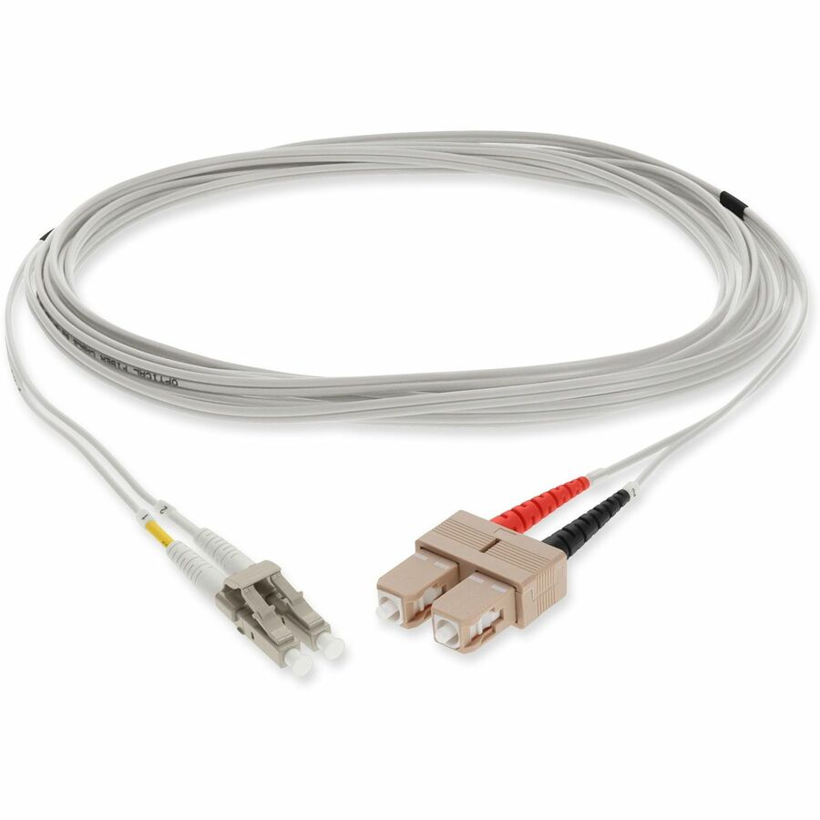 Addon Networks Add-Sc-Lc-5M6Mmf-Gy Fibre Optic Cable 5 M 2X Lc 2X Sc Ofnr Om1 Grey