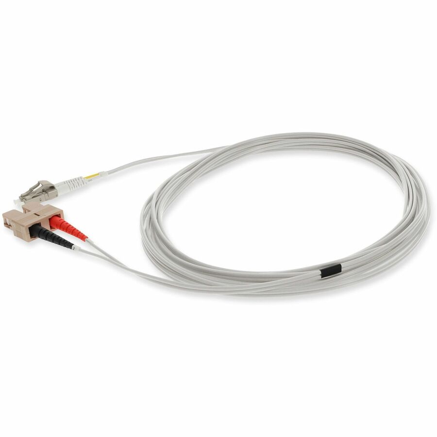 Addon Networks Add-Sc-Lc-5M6Mmf-Gy Fibre Optic Cable 5 M 2X Lc 2X Sc Ofnr Om1 Grey