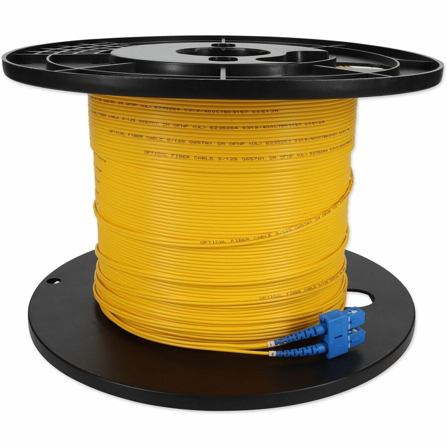 Addon Networks Add-Sc-Lc-70M9Smfp Fibre Optic Cable 70 M Ofnr Os2 Yellow