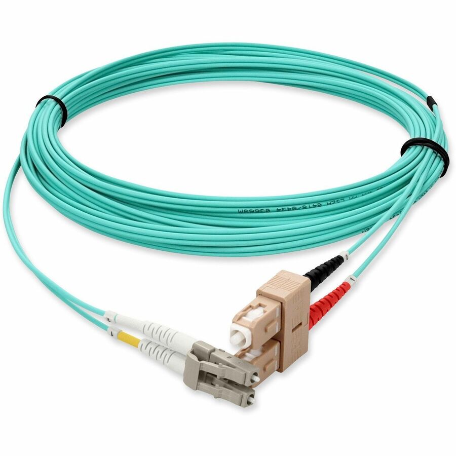 Addon Networks Add-Sc-Lc-7M5Om4Lz Fibre Optic Cable 7 M Om4 Aqua Colour
