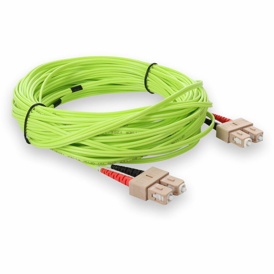 Addon Networks Add-Sc-Sc-15M5Om5 Fibre Optic Cable 15 M Ofnr Om5 Green