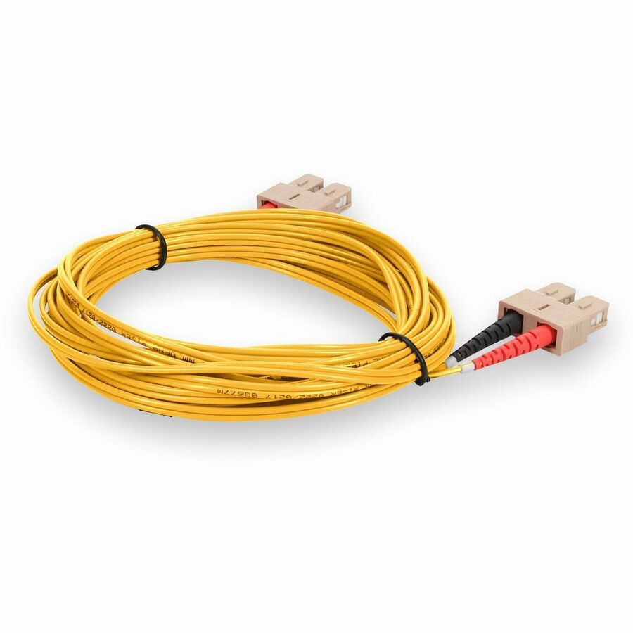 Addon Networks Add-Sc-Sc-3M6Mmf-Yw Fibre Optic Cable 3 M Cmr Om1 Yellow