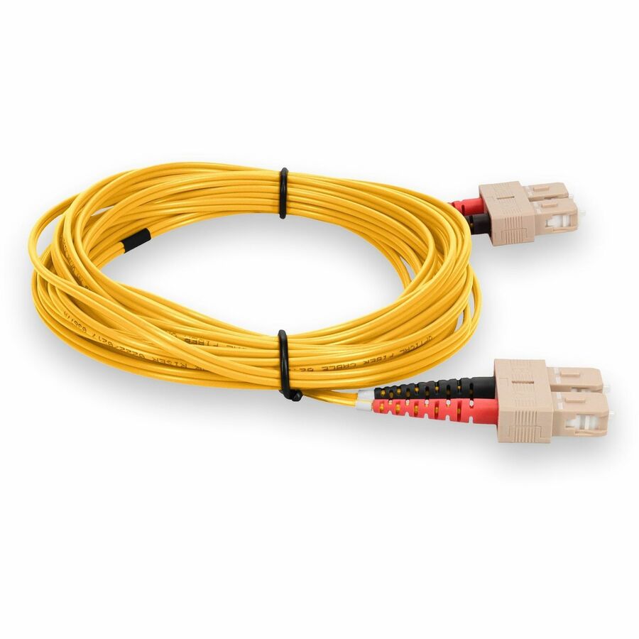 Addon Networks Add-Sc-Sc-3M6Mmf-Yw Fibre Optic Cable 3 M Cmr Om1 Yellow