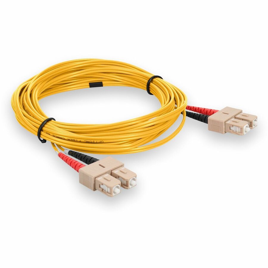 Addon Networks Add-Sc-Sc-3M6Mmf-Yw Fibre Optic Cable 3 M Cmr Om1 Yellow