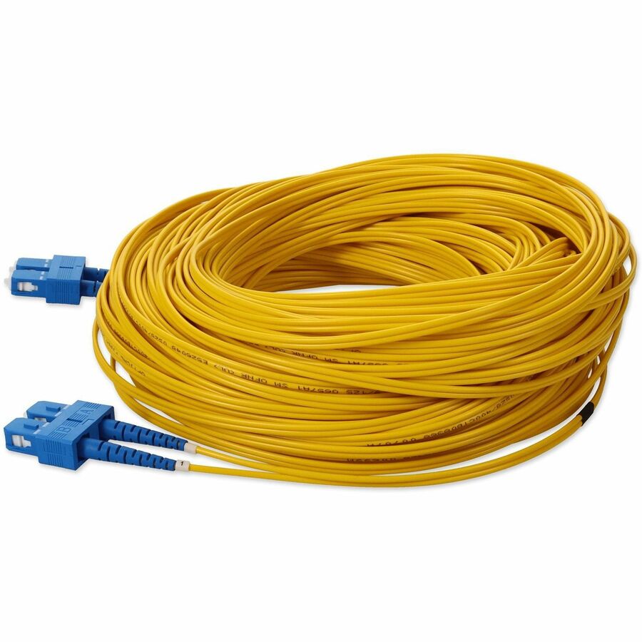 Addon Networks Add-Sc-Sc-44M9Smf Fibre Optic Cable 44 M Ofnr Os2 Yellow