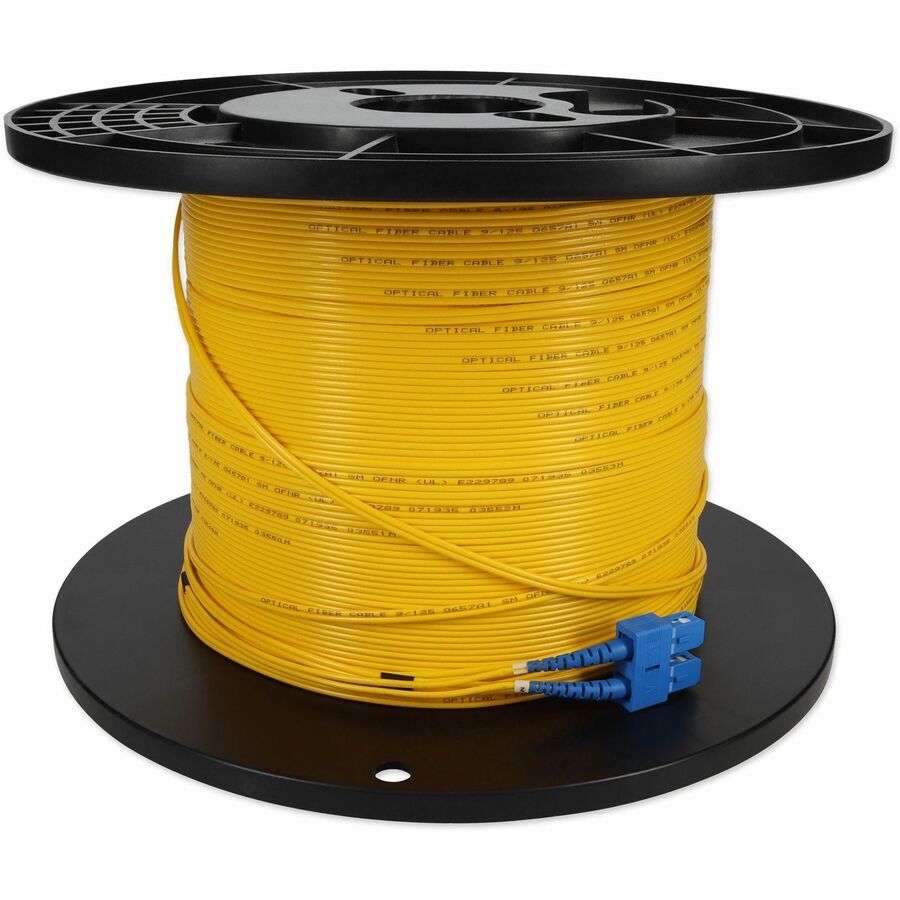 Addon Networks Add-Sc-Sc-72M9Smf Fibre Optic Cable 72 M Ofnr Os2 Yellow