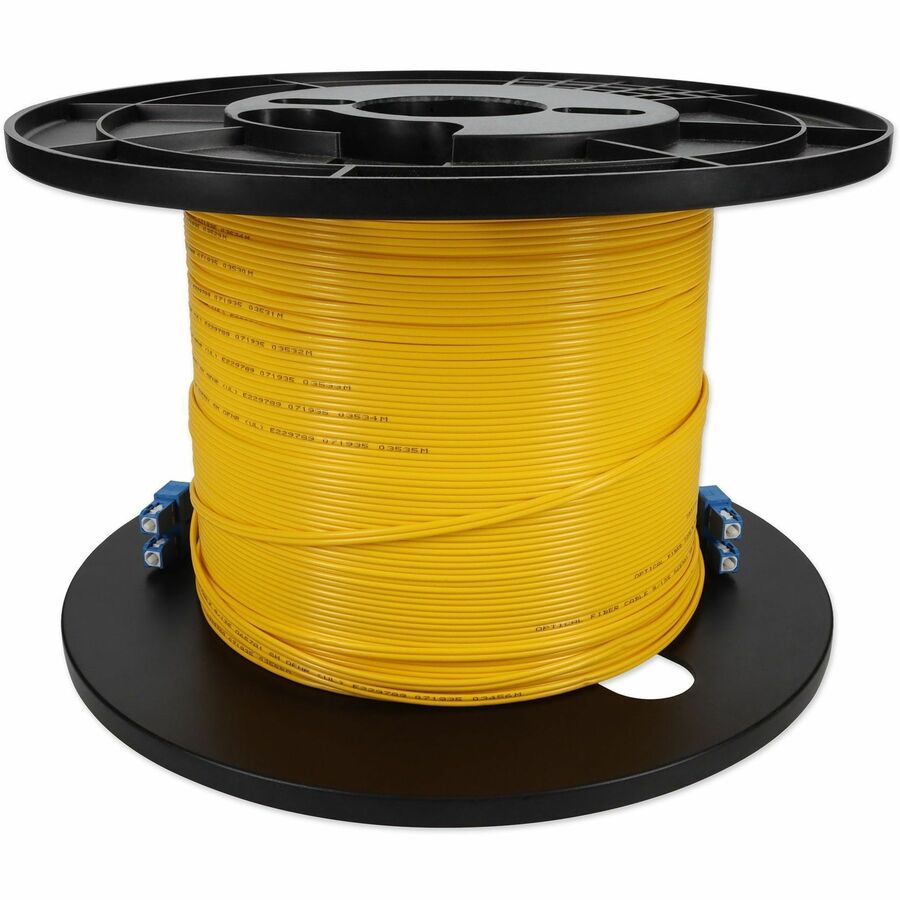 Addon Networks Add-Sc-Sc-73M9Smf Fibre Optic Cable 73 M Ofnr Os2 Yellow