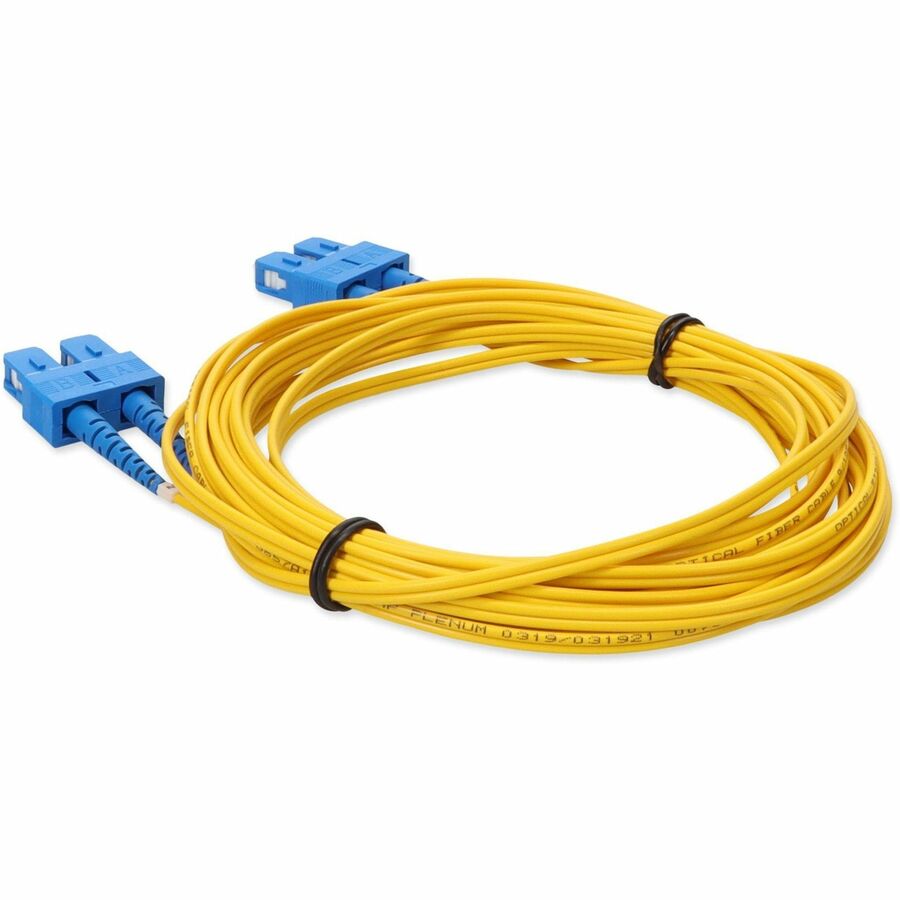 Addon Networks Add-Sc-Sc-9M9Smfp Fibre Optic Cable 9 M Ofnp Os2 Yellow