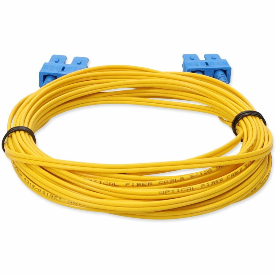 Addon Networks Add-Sc-Sc-9M9Smfp Fibre Optic Cable 9 M Ofnp Os2 Yellow