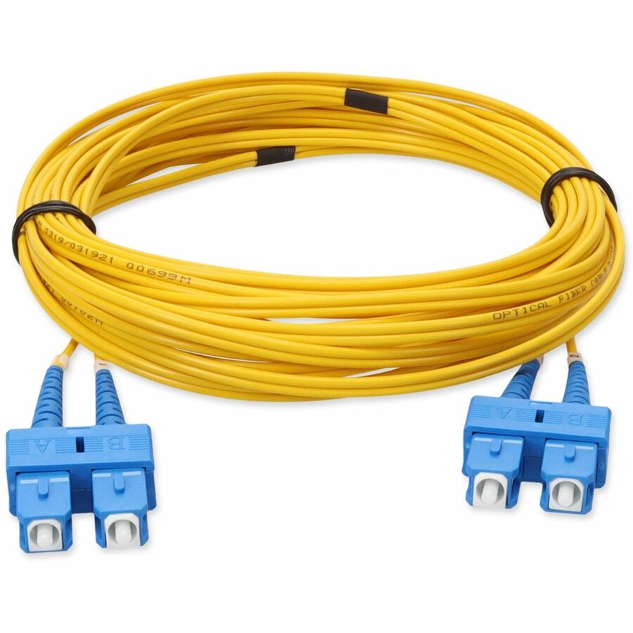 Addon Networks Add-Sc-Sc-9M9Smfp Fibre Optic Cable 9 M Ofnp Os2 Yellow