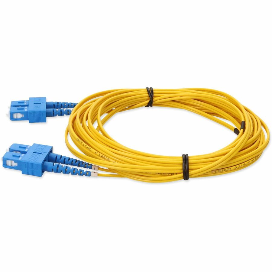 Addon Networks Add-Sc-Sc-9M9Smfp Fibre Optic Cable 9 M Ofnp Os2 Yellow
