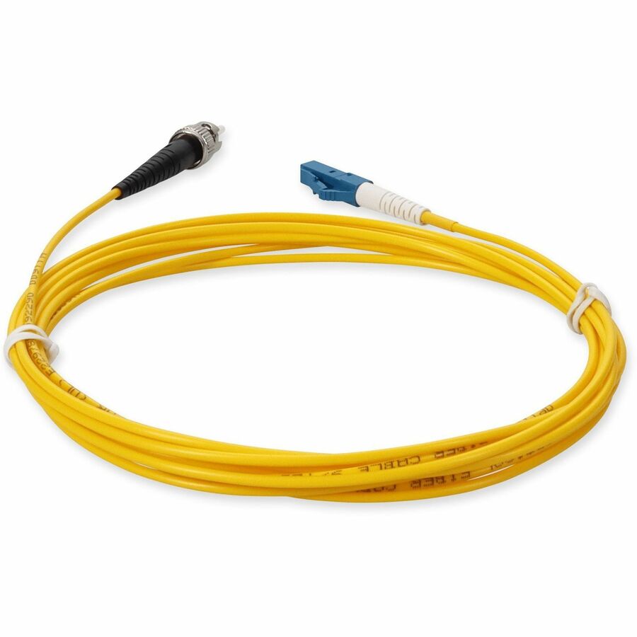 Addon Networks Add-St-Lc-0-5Ms9Smf Fibre Optic Cable 0.5 M Os2 Yellow