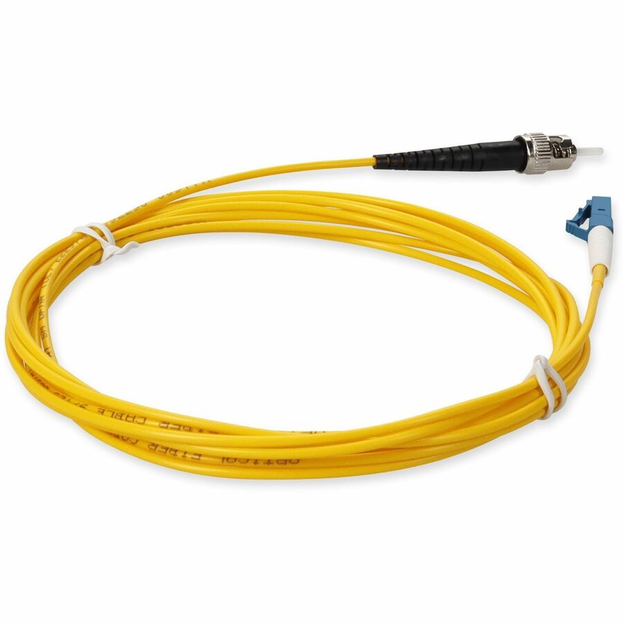 Addon Networks Add-St-Lc-0-5Ms9Smf Fibre Optic Cable 0.5 M Os2 Yellow