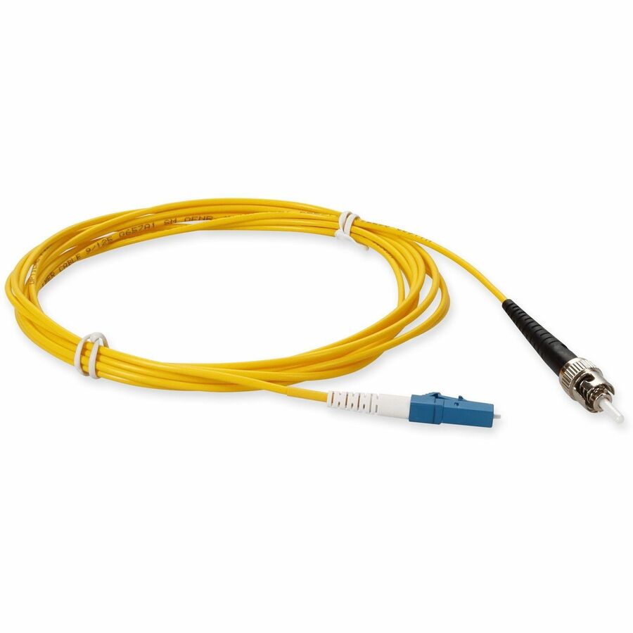 Addon Networks Add-St-Lc-0-5Ms9Smf Fibre Optic Cable 0.5 M Os2 Yellow